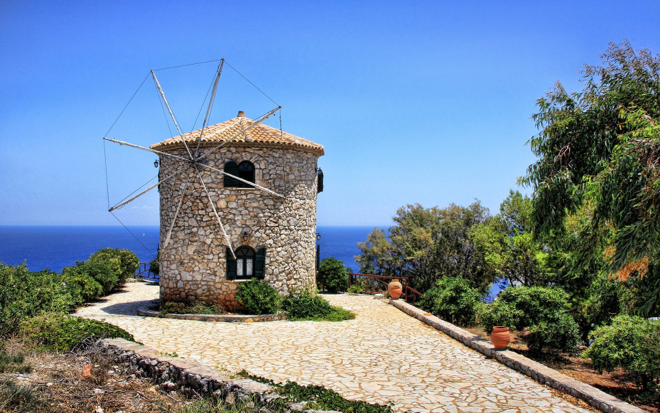 Windmühle auf Zakynthos