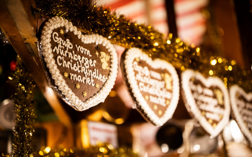 Lebkuchen auf dem N&uuml;rnberger Christkindlesmarkt